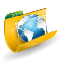 Иконка интернет - папка, web