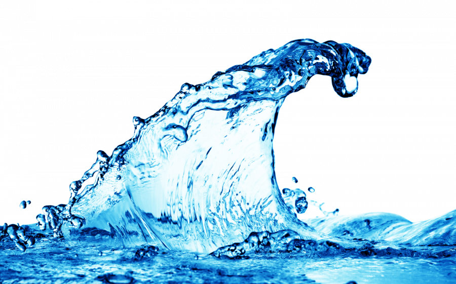 Вода - вода, брызги